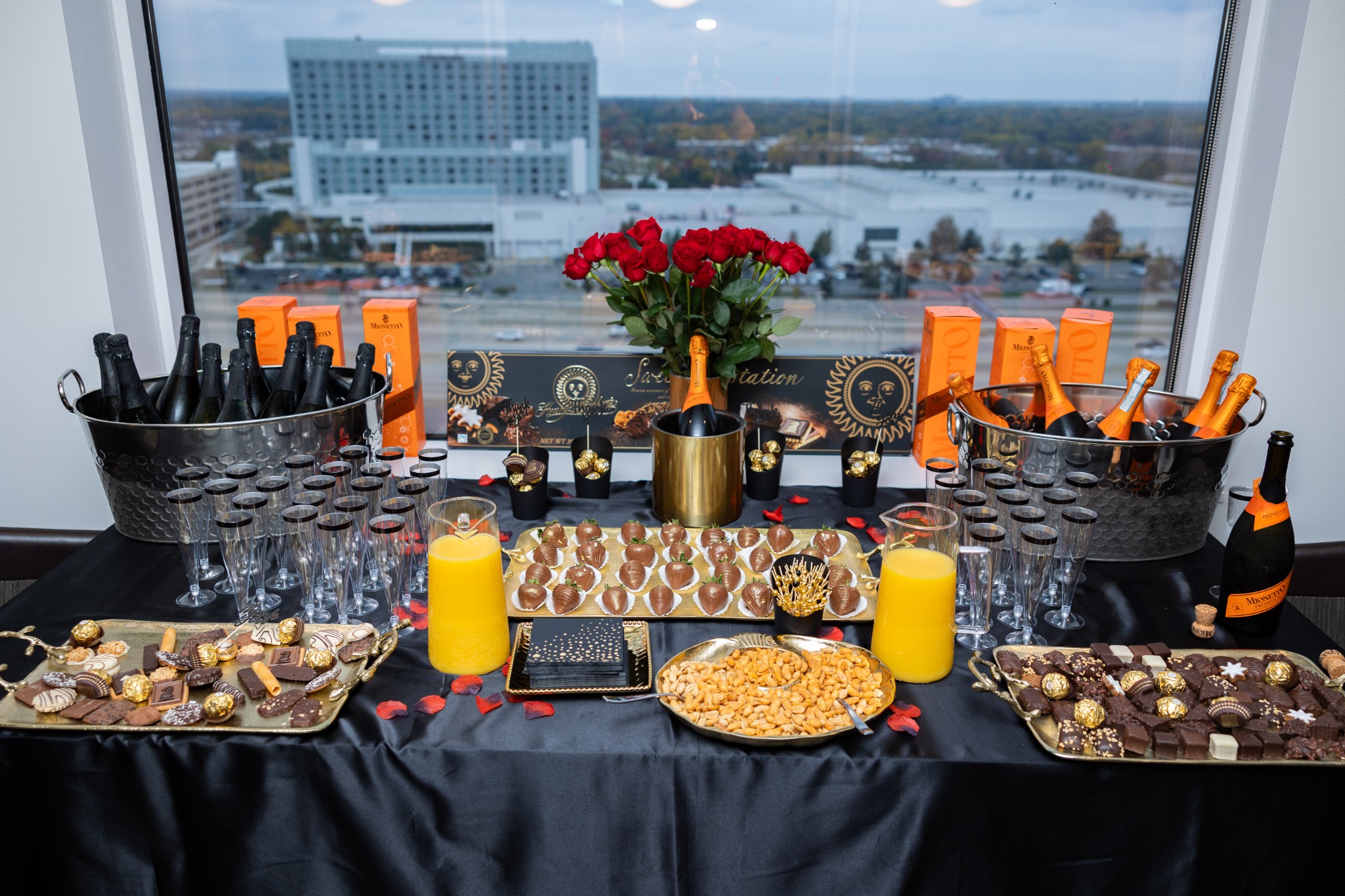 Refreshment table
